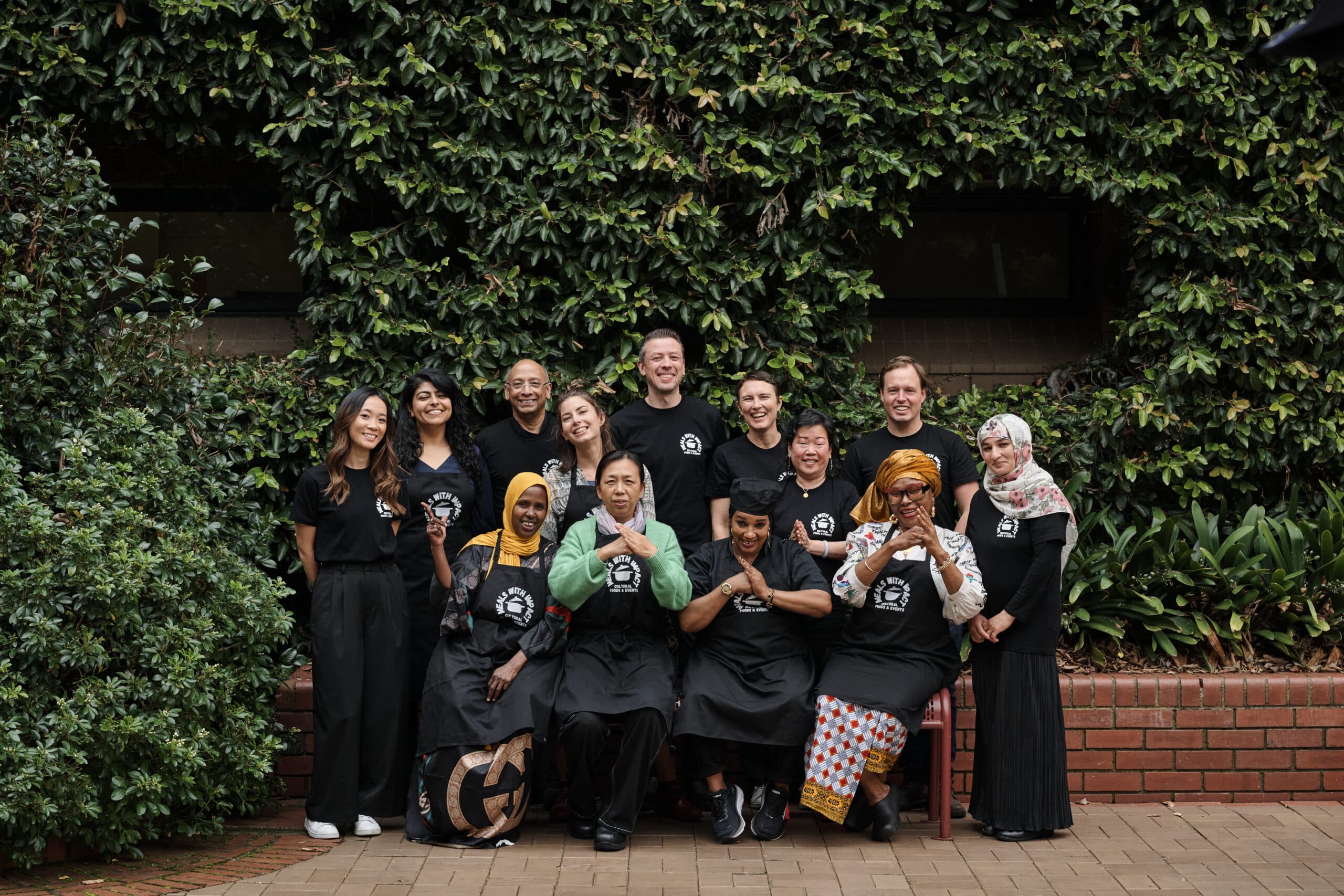 Team Group Photo - Social Enterprise Catering - Nonprofit Food Services - Meals with Impact