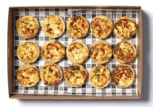 Roasted Capsicum & Feta Tarts