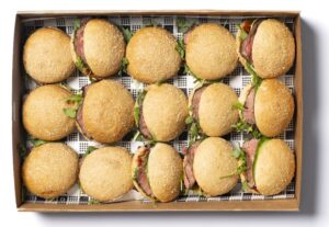 Beef Pastrami Wholemeal Roll