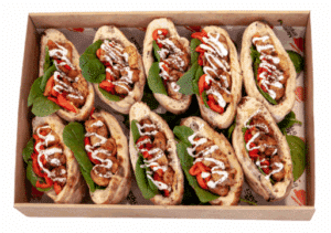 Portugese Chicken Pita Pockets