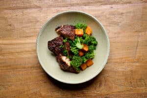 Portuguese Chicken with Sweet Potato & Broccoli