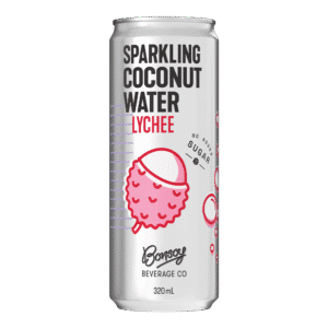 Bonsoy Sparkling Coconut Water - Lychee